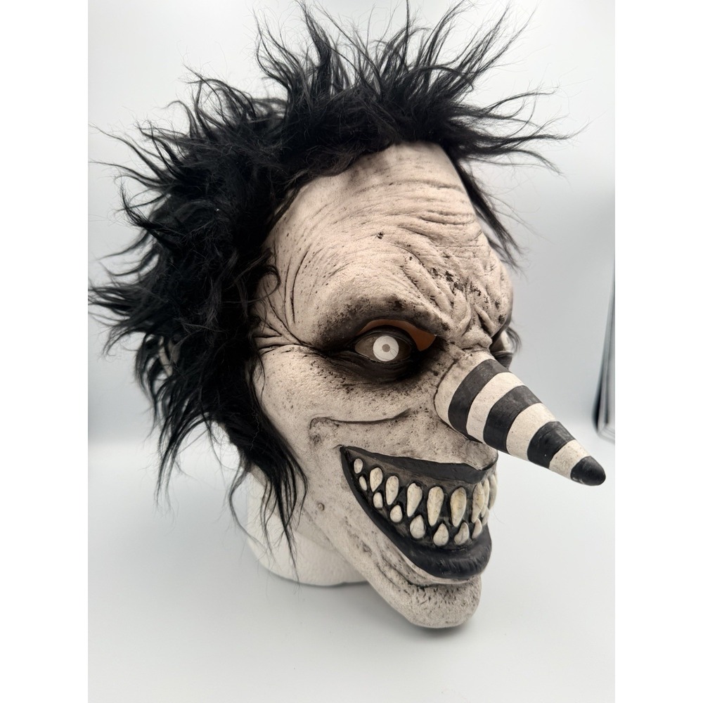 Ghoulish Laughing Jack Halloween Mask Latex Scary Horror Creepypasta Adult
